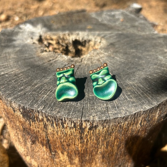 Antique Gothic Earrings - Picture 3 of 5